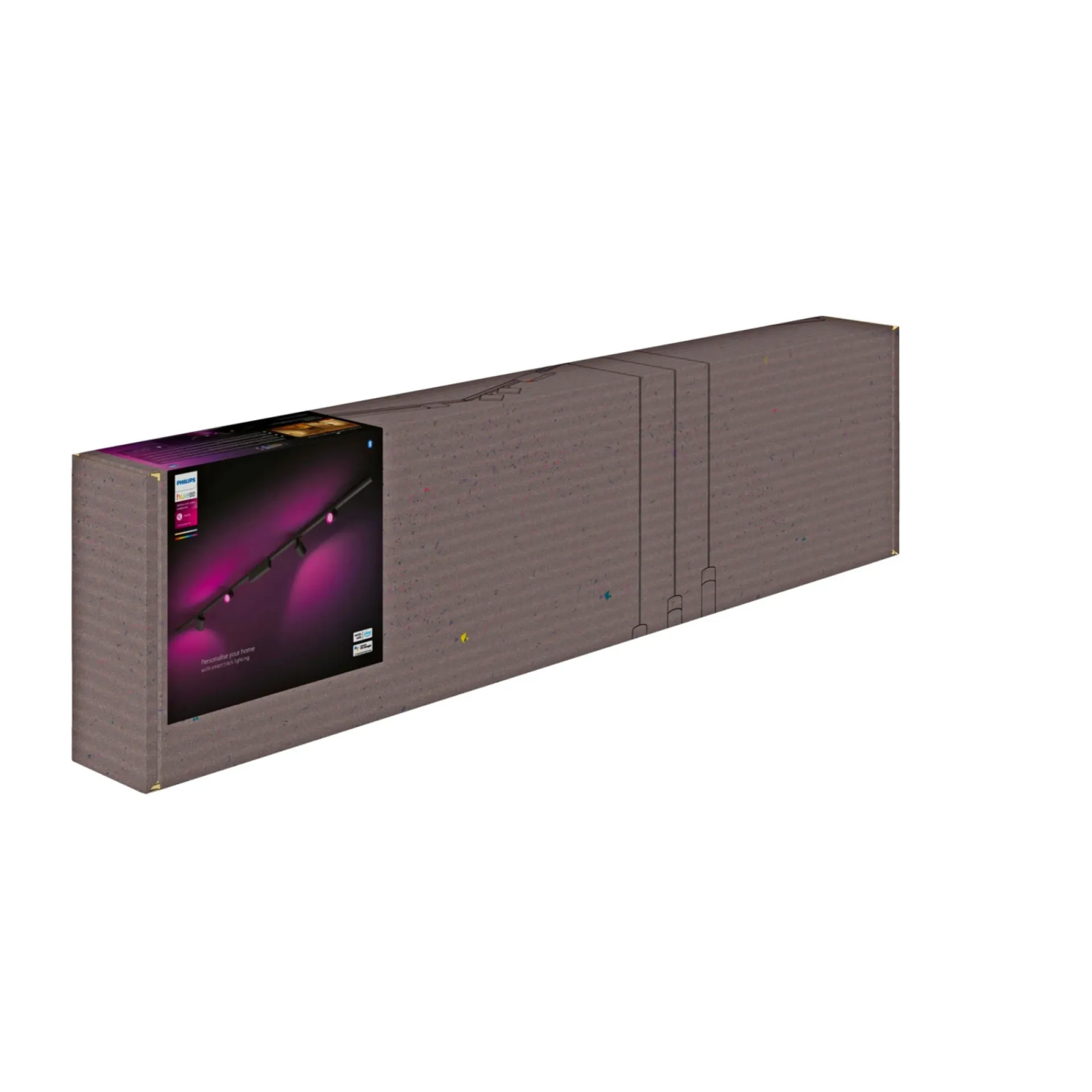Discount Philips Hue PERIFO 4 SPOT SKINNESYSTEM SORT LED 5W