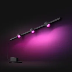 Discount Philips Hue PERIFO 3 SPOT SKINNESYSTEM SORT LED 5W