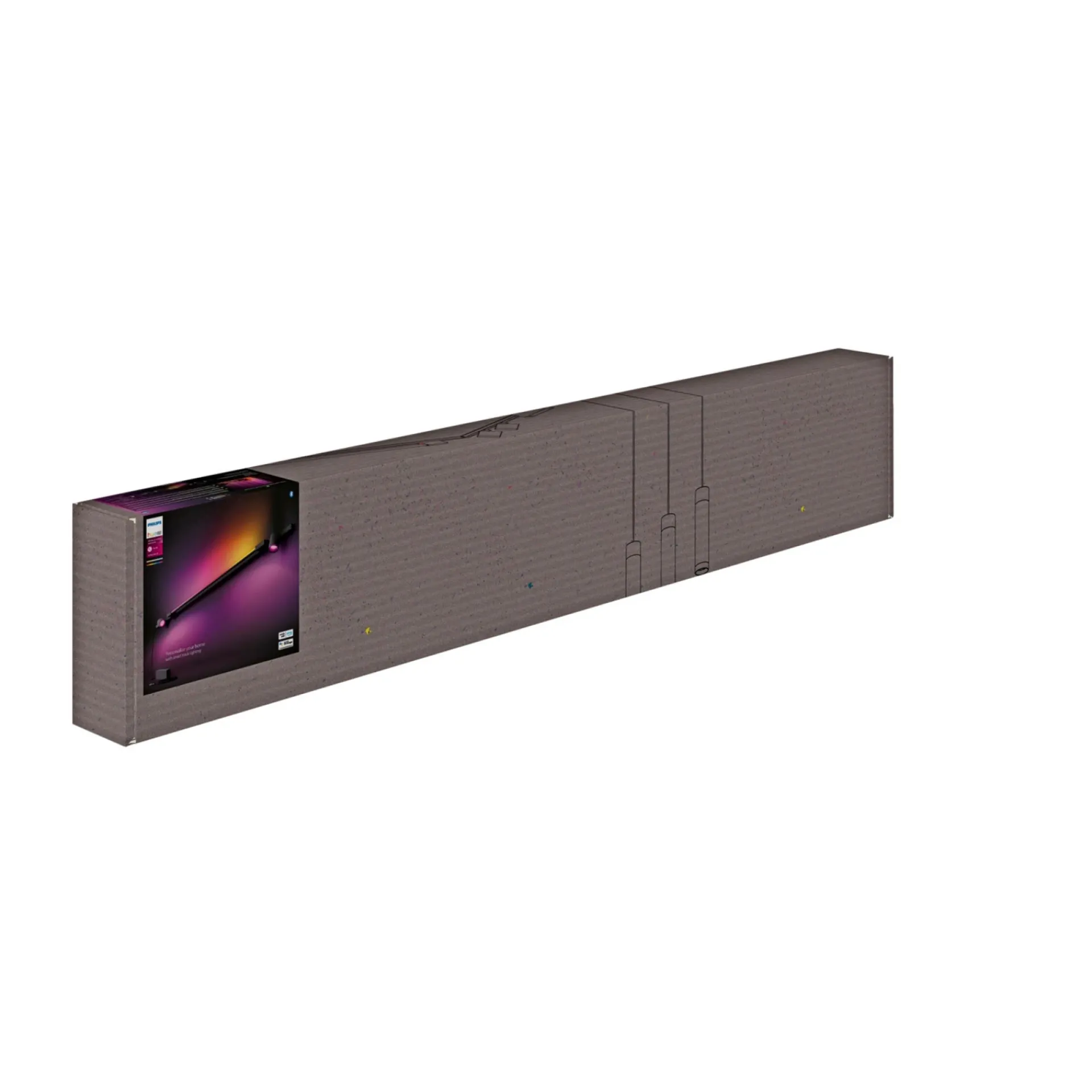 Sale Philips Hue PERIFO 2 SPOT SKINNESYSTEM SORT LED 5W