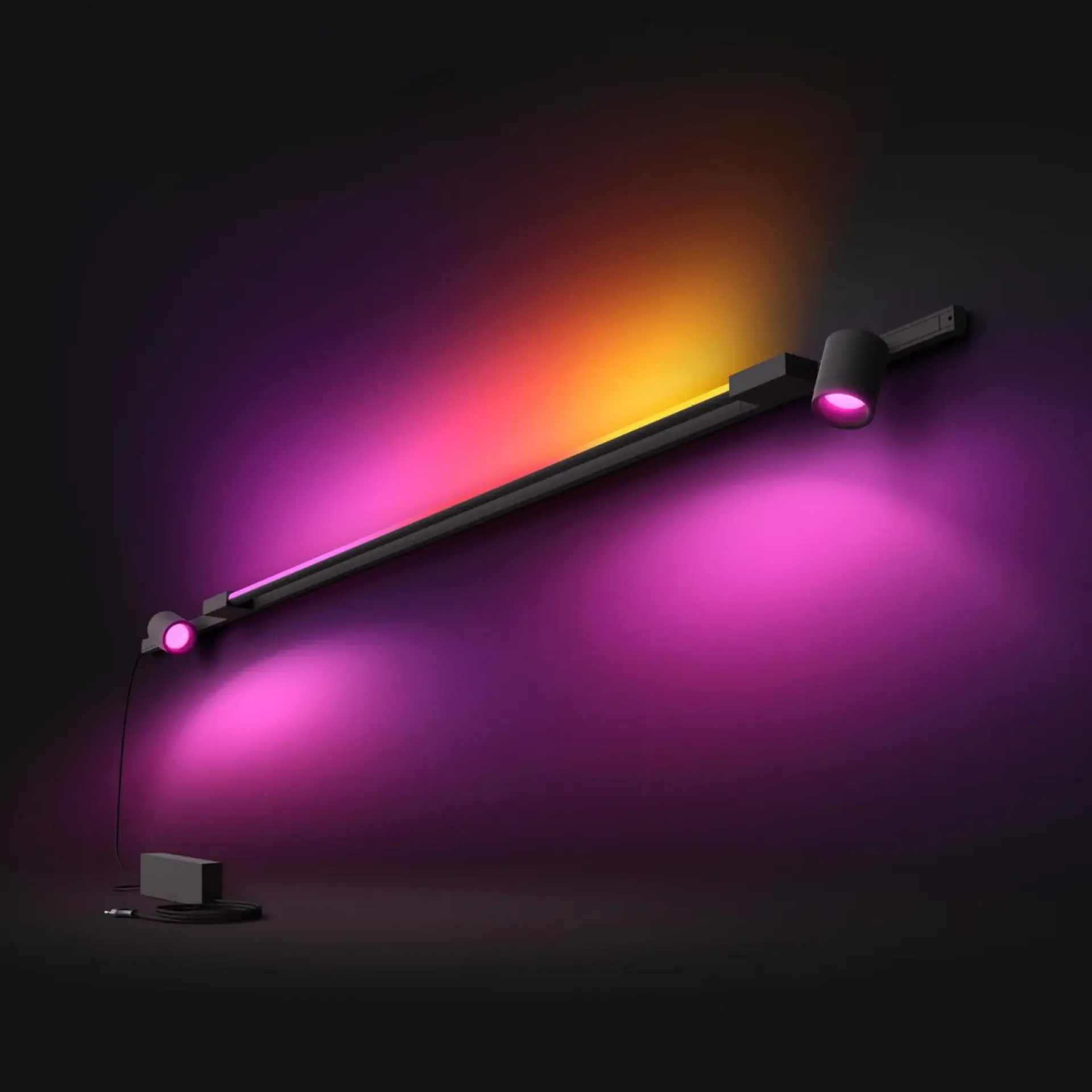 Sale Philips Hue PERIFO 2 SPOT SKINNESYSTEM SORT LED 5W