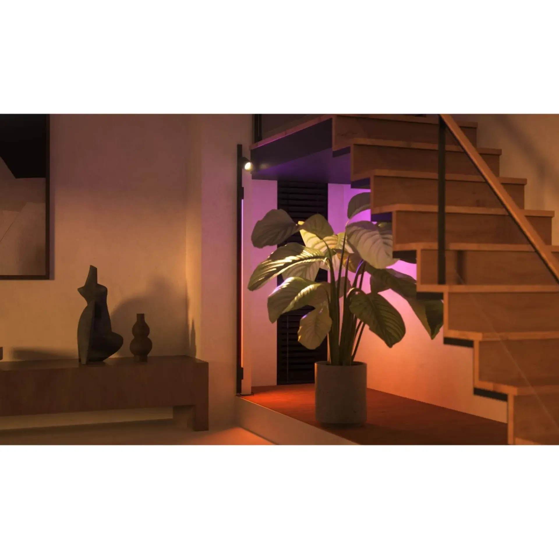 Sale Philips Hue PERIFO 2 SPOT SKINNESYSTEM SORT LED 5W