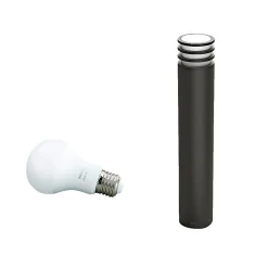 Discount Philips Hue W LUCCA BEDLAMPE ANTRACITGRÅ 77 CM