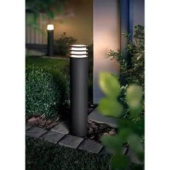 Discount Philips Hue W LUCCA BEDLAMPE ANTRACITGRÅ 77 CM