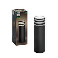 Discount Philips Hue W LUCCA BEDLAMPE ANTRACITGRÅ 40 CM