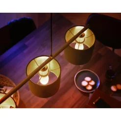 Sale Philips Hue W 2-PAK SMART LED PÆRE E14 KERTE 6W