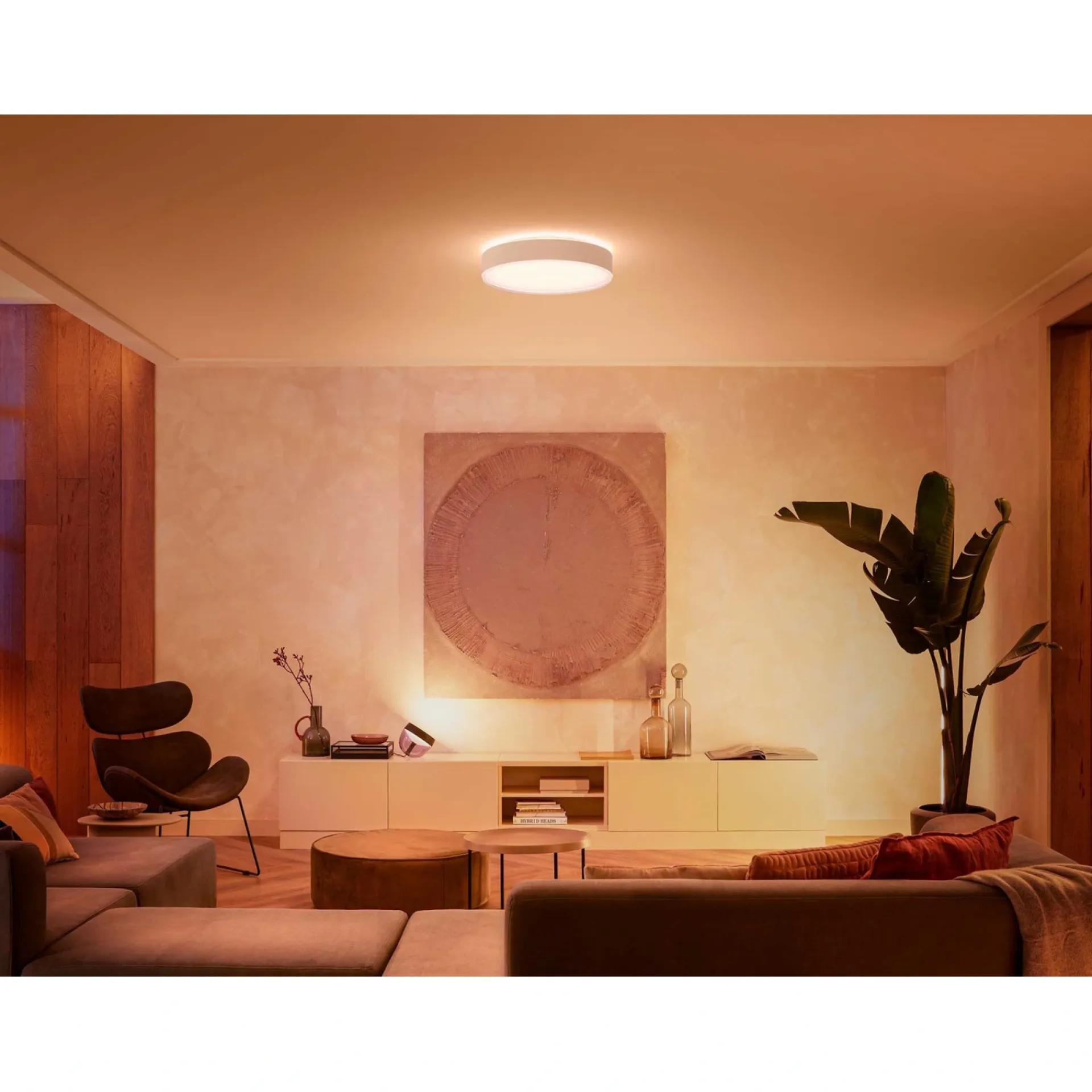 Discount Philips Hue WA ENRAVE L PLAFOND 34W HVID 476 MM