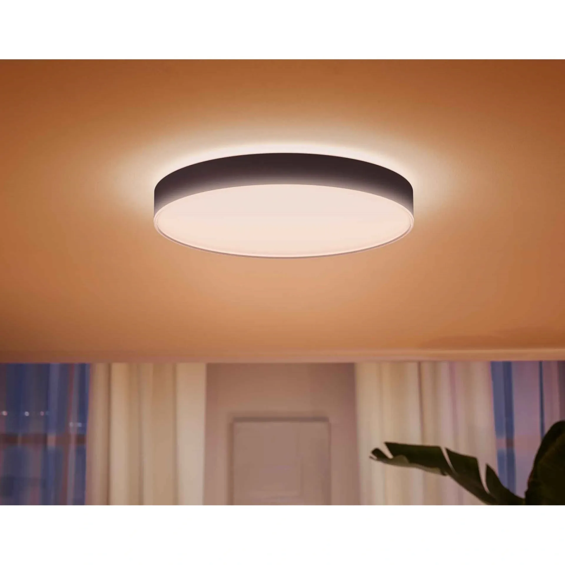 Online Philips Hue WA ENRAVE XL PLAFOND 48W SORT 600 MM