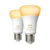 Sale Philips Hue WA 2-PAK SMART LED PÆRE E27 STANDARD 11W