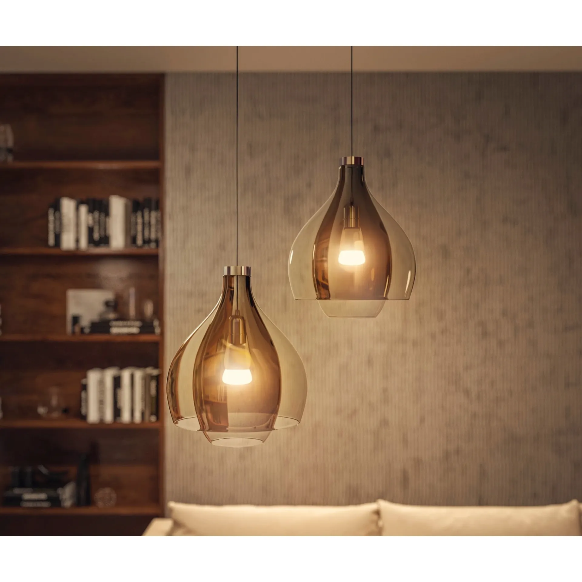 Sale Philips Hue WA 2-PAK SMART LED PÆRE E27 STANDARD 11W