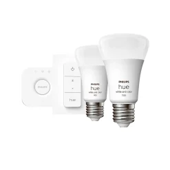 Clearance Philips Hue WCA 2 X E27, BRIDGE & DIM. SWITCH STARTSÆT