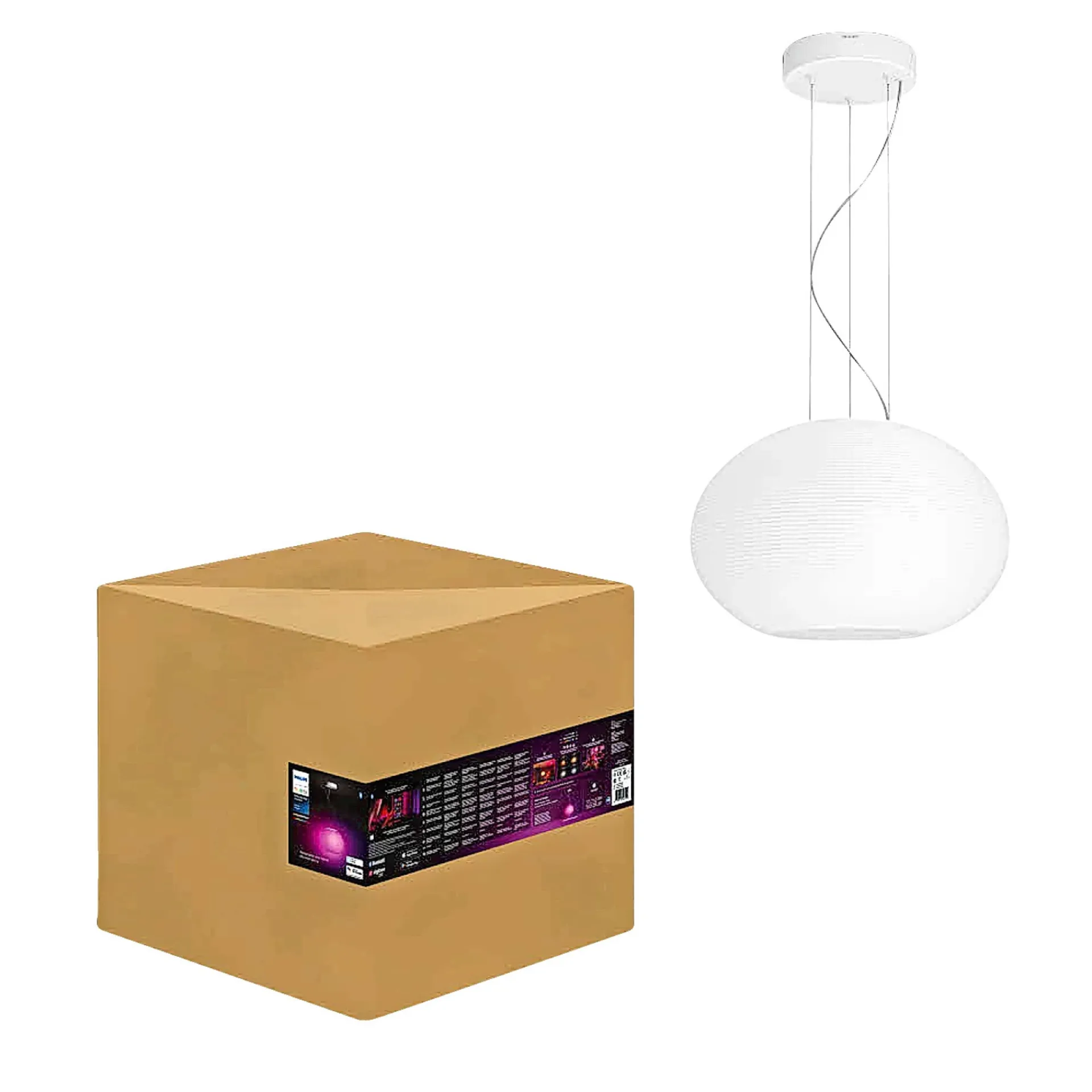 Philips Hue WCA FLOURISH PENDEL HVID 40,1 CM