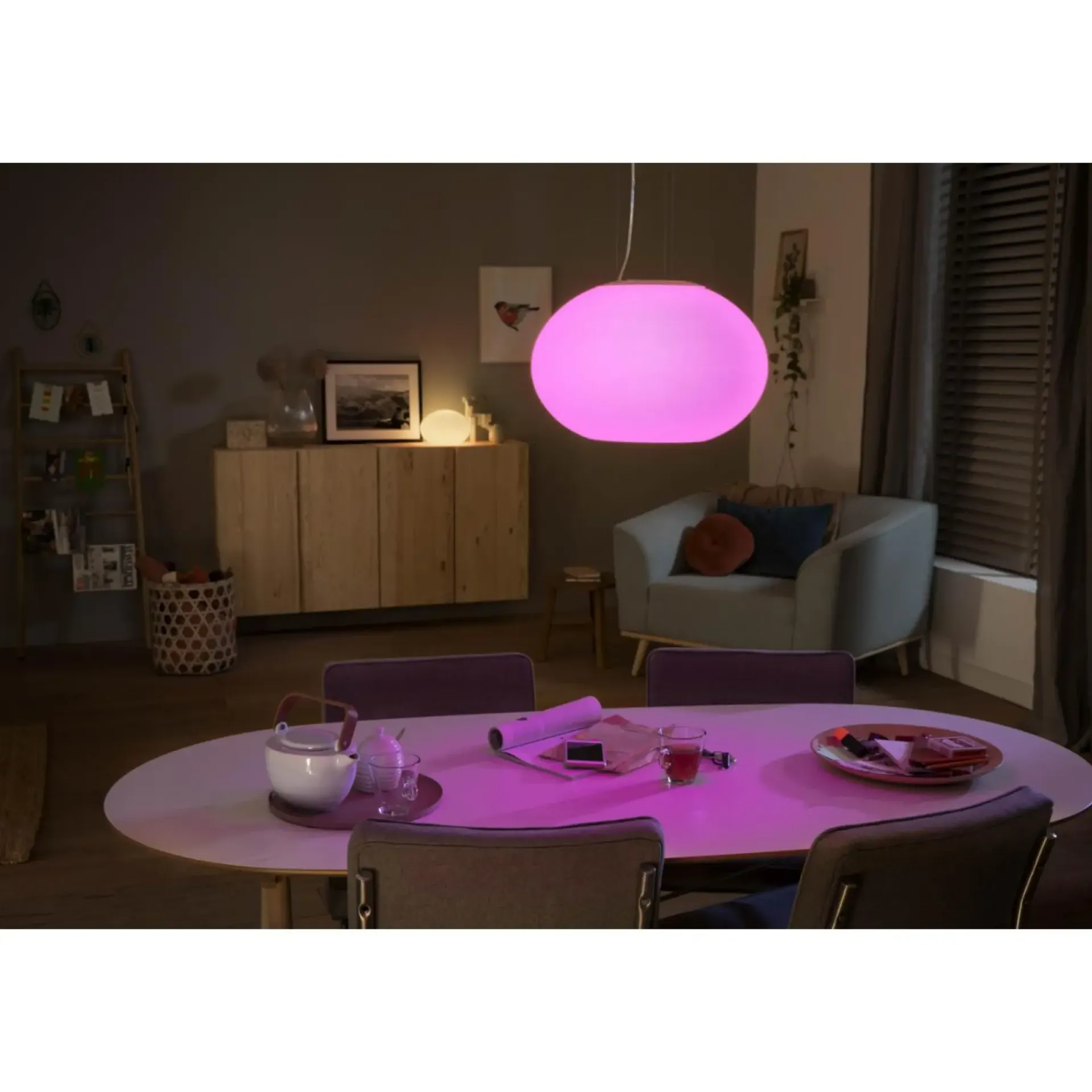 Philips Hue WCA FLOURISH PENDEL HVID 40,1 CM