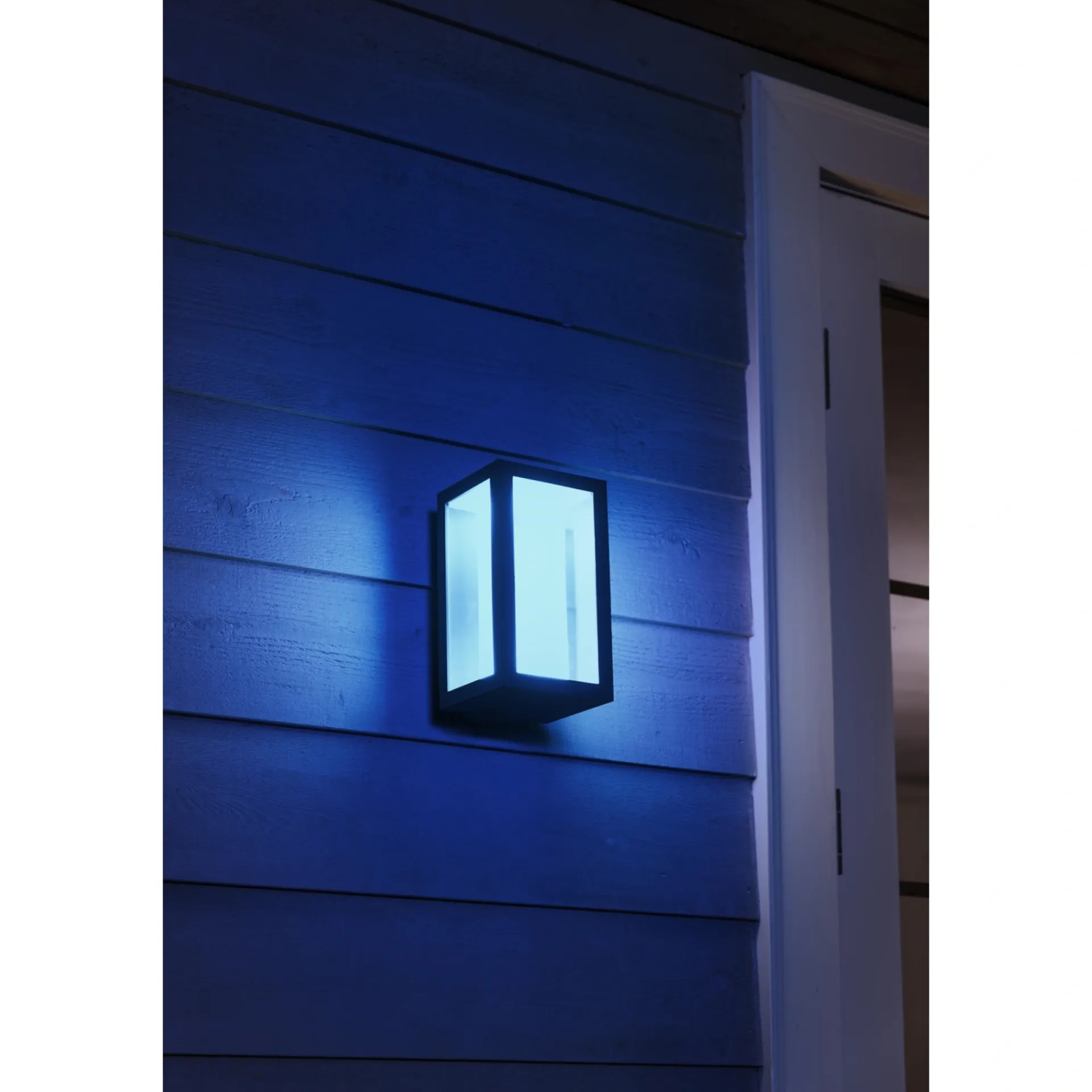 New Philips Hue WCA IMPRESS UDENDØRS VÆGLAMPE 16W SORT
