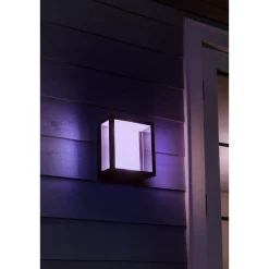 Sale Philips Hue WCA IMPRESS UDENDØRS VÆGLAMPE 16W SORT