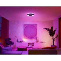 New Philips Hue WCA INFUSE PLAFOND 34W SORT 437 MM