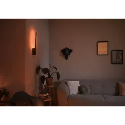 Best Philips Hue WCA LIANE VÆGLAMPE 12W SORT