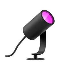 Discount Philips Hue WCA LILY UDVIDELSE SPOTLAMPE SORT INTEGRERET LED 8W