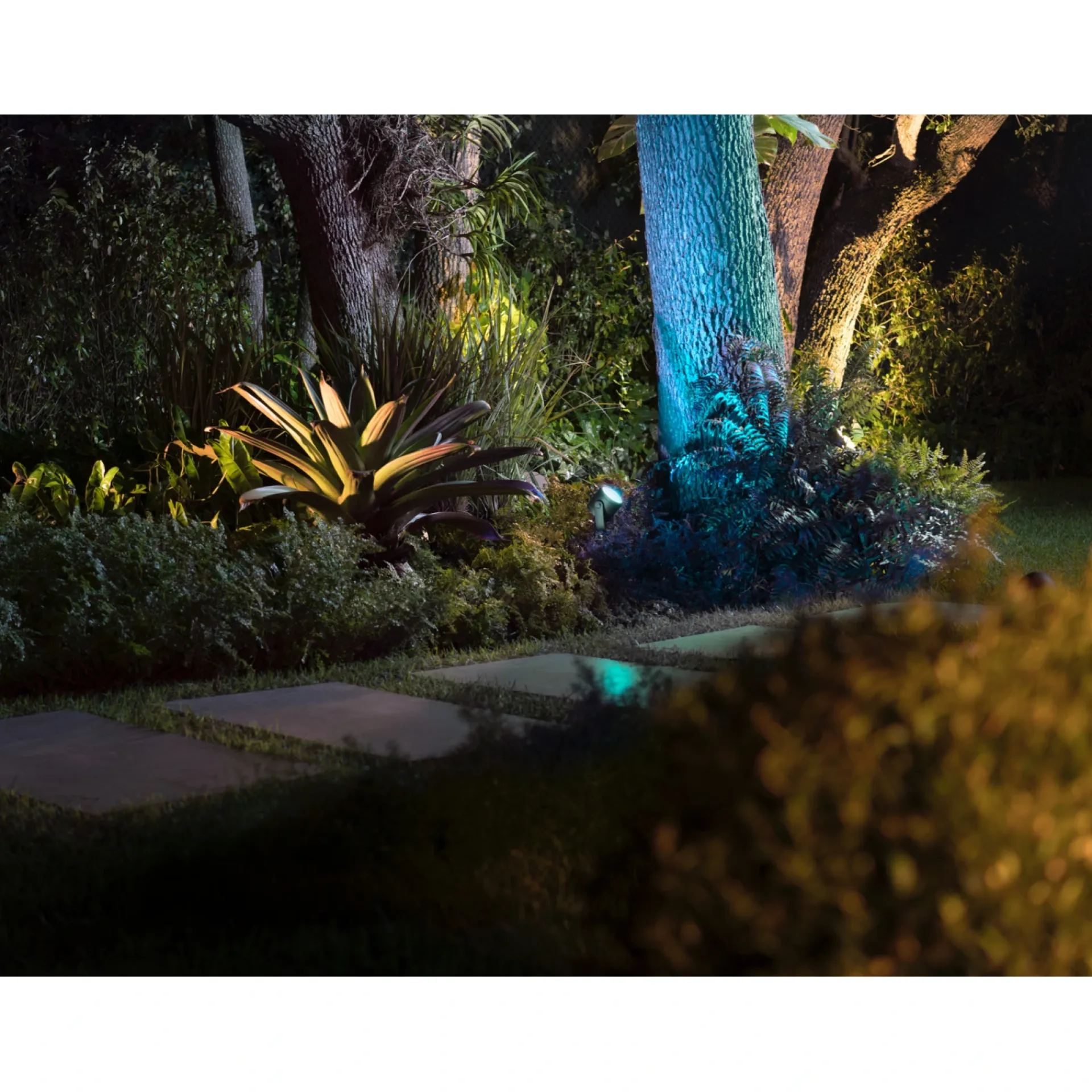 Best Philips Hue WCA LILY XL SPOTLAMPE SORT INTEGRERET LED 15W