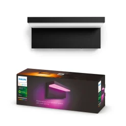 New Philips Hue WCA NYRO UDENDØRS VÆGLAMPE 14W SORT