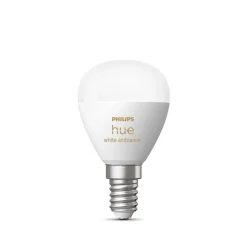 Discount Philips Hue WHITE AMBIENCE SMART LED PÆRE E14 LED 5,1W