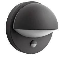 Discount Philips JUNE M/SENSOR UDENDØRS VÆGLAMPE ANTRACIT 12W