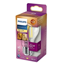 Clearance Philips LED PÆRE STANDARD E27 6W