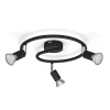 Discount Philips LIMBALI 3- SPOTLAMPE SORT GU10 50W