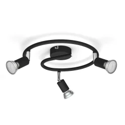 Discount Philips LIMBALI 3- SPOTLAMPE SORT GU10 50W
