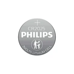 Hot Philips LITIUM CR2025 KNAPCELLE BATTERI 4 STK/PK