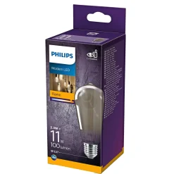 New Philips MODERNE DEKOPÆRE DRÅBEFORMET E27 11W