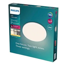 Philips OZZIET PLAFOND 18W HVID 0 0