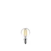 Hot Philips 2-PAK KLAR LED PÆRE KRONE E14 4W