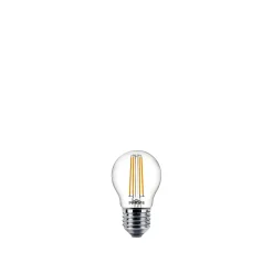 Clearance Philips 2-PAK LED PÆRE KRONE E27 4W