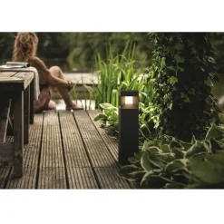 Discount Philips PARTERRE BEDLAMPE SORT 40 CM