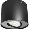 Outlet Philips PHASE PÅBYGNINGSSPOT SORT INTEGRERET LED 5W