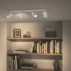 New Philips PONGEE 4 SKINNESPOT HVID GU10 4X5,5W