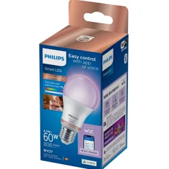 Hot Philips Smart COLOR LED PÆRE E27 STANDARD 9W