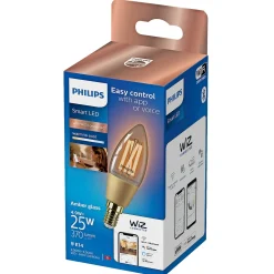 Online Philips Smart TUNABLE WHITE LED PÆRE E14 KERTE 5W