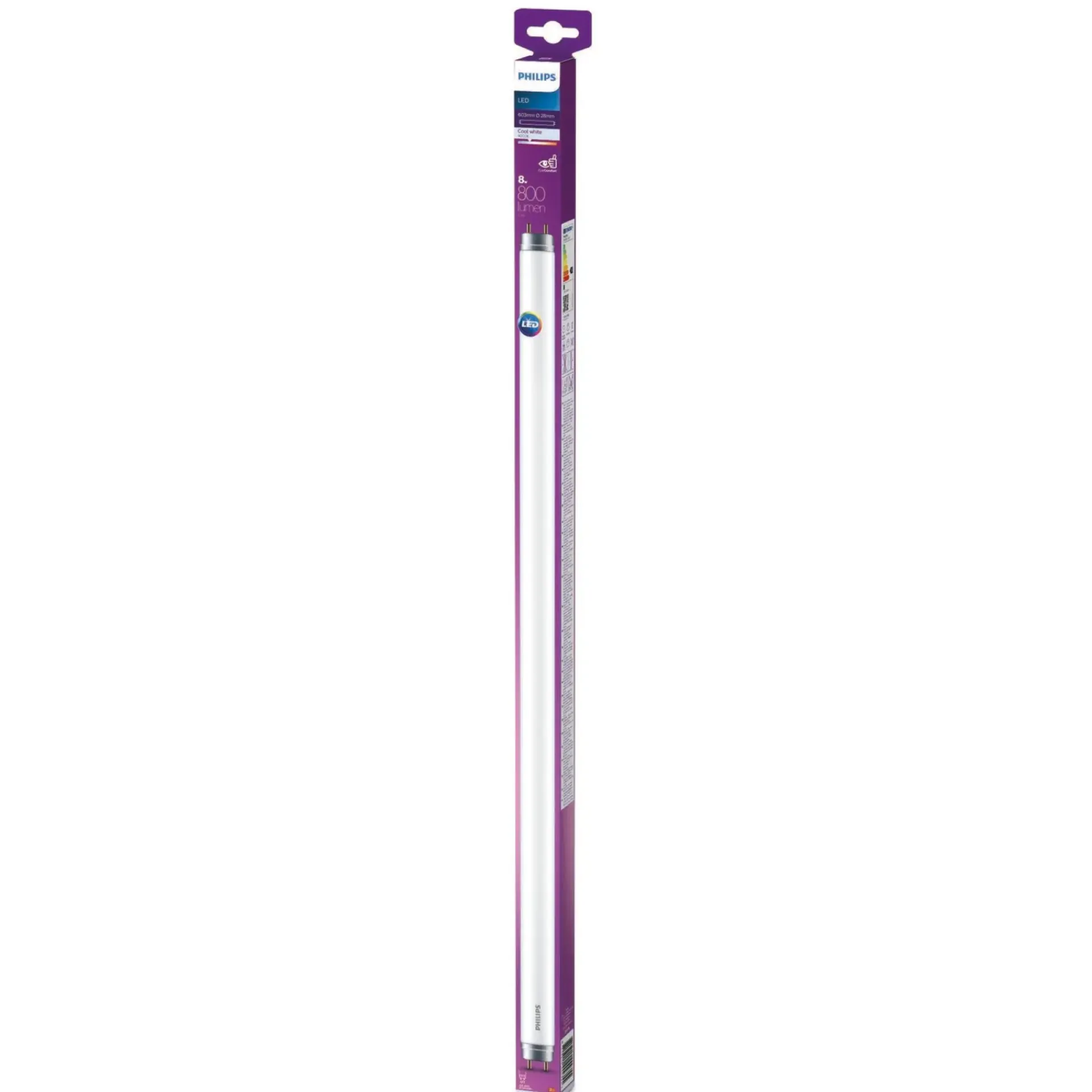 Philips T8 LYSSTOFRØR G13 8W