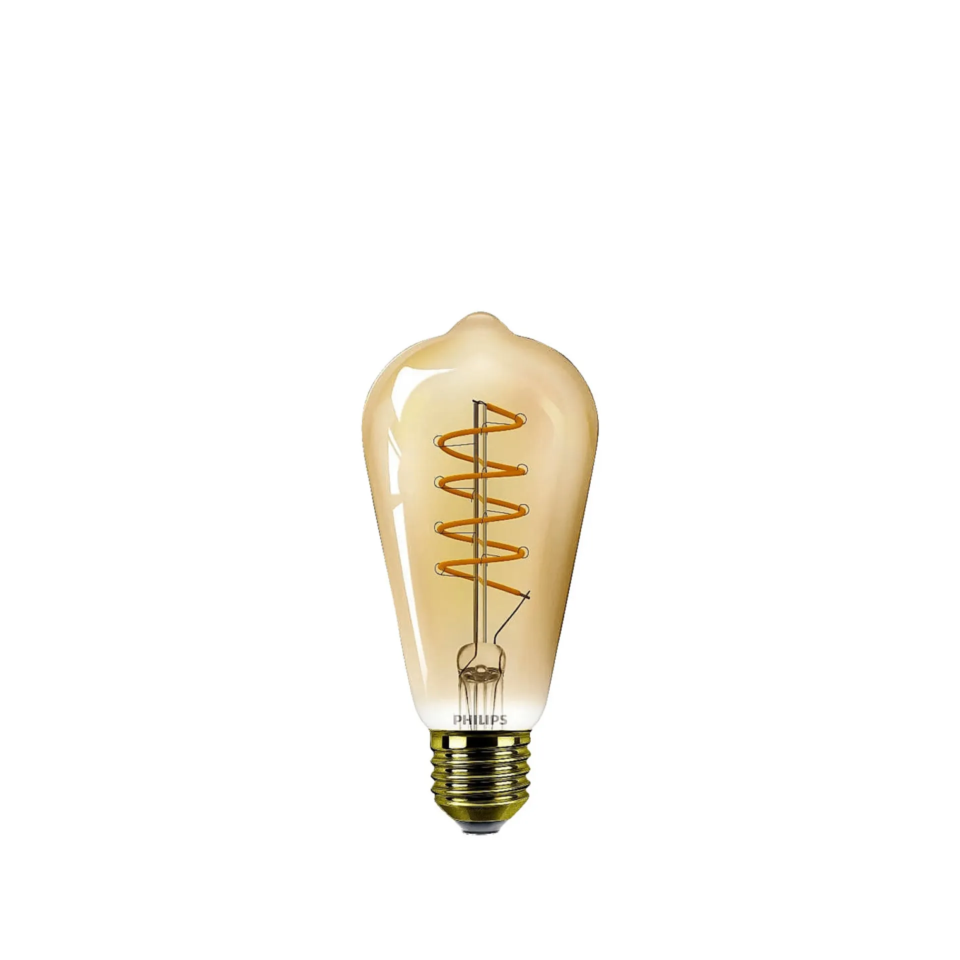 Discount Philips VINTAGE DÆMPBAR GULD DEKOPÆRE DRÅBEFORMET E27 4W