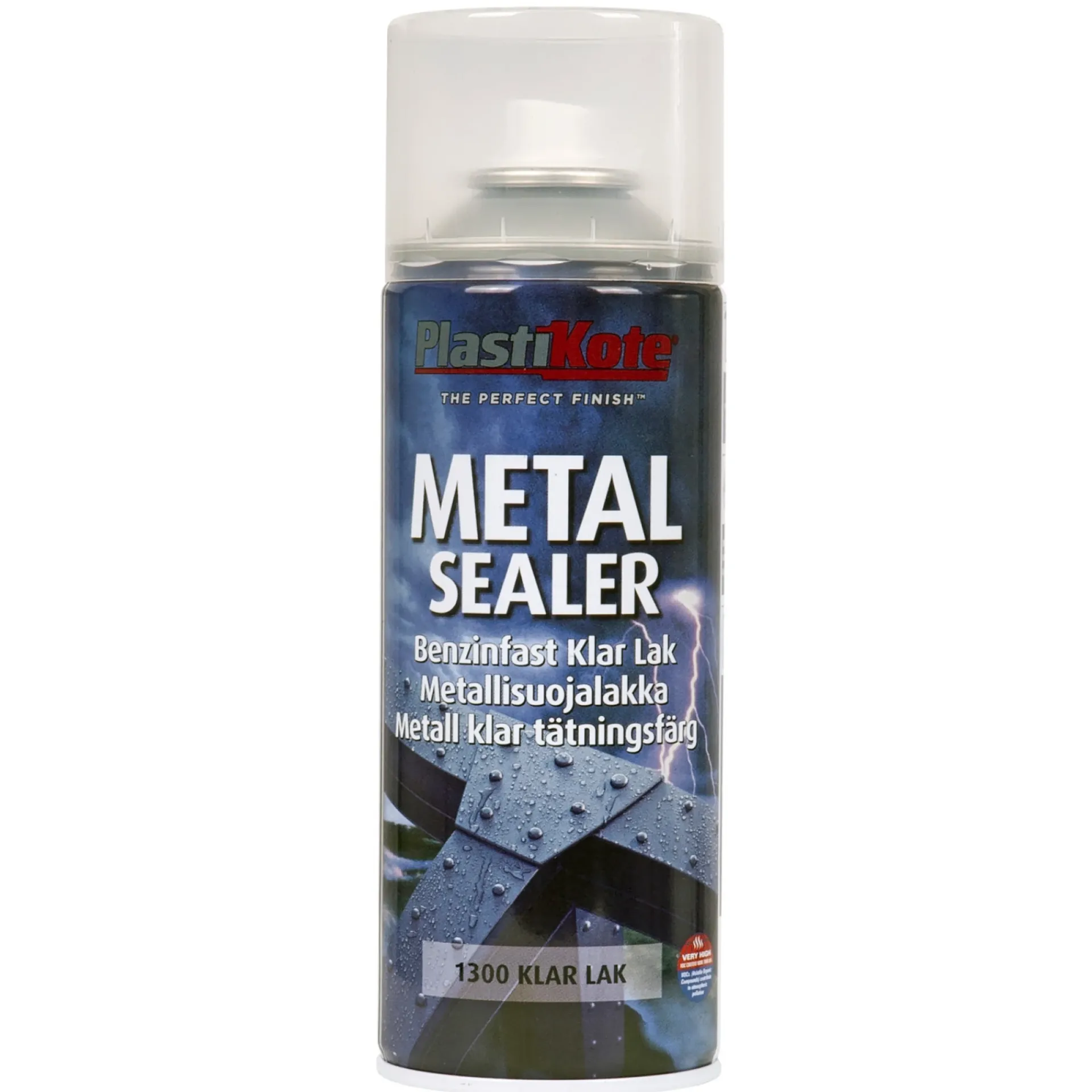 New Plasti kote KLARLAK BENZINFAST SPRAYMALING 400 ML KLAR