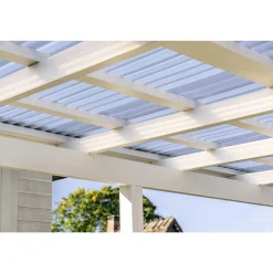 Outlet Plastmo JUMBOLITE TRAPEZPLADE 420 CM 106 CM OPAL HVID