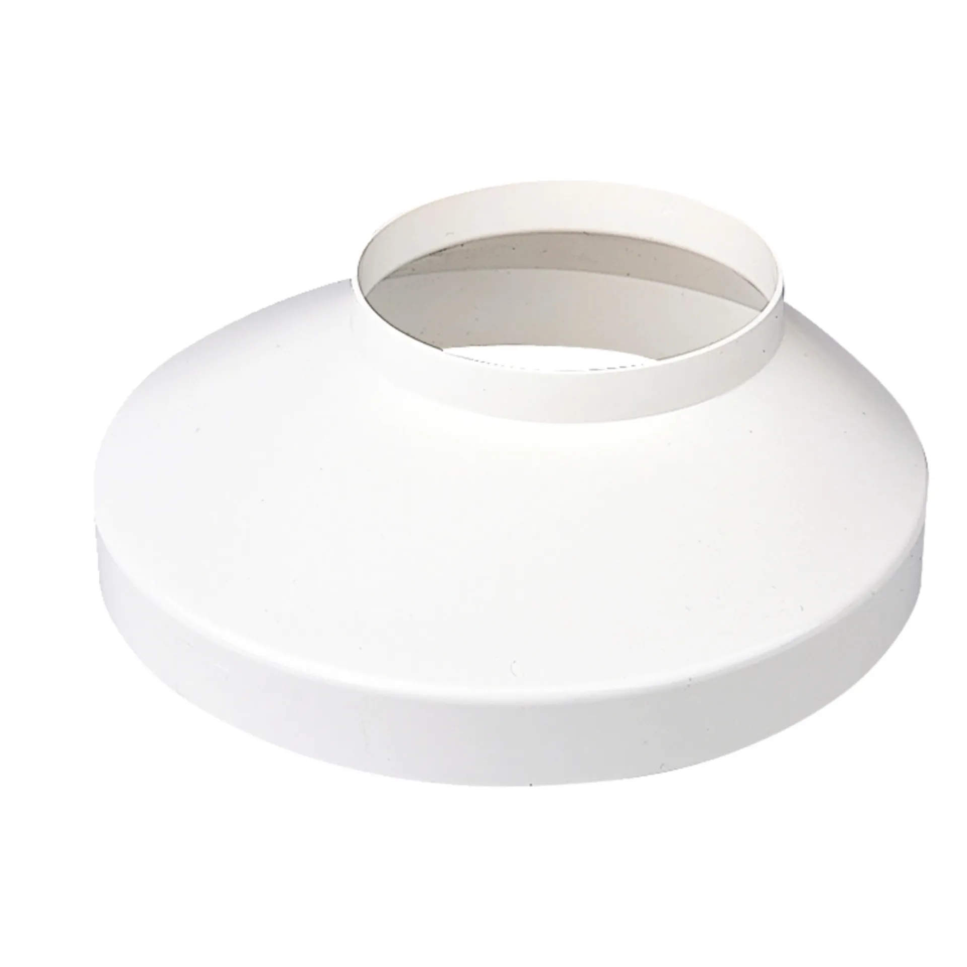 New Plastmo PLAST 75/130 MM BRØNDKRAVE HVID