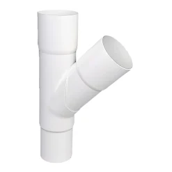 Clearance Plastmo PLAST 75/75 MM GRENRØR HVID