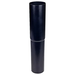 New Plastmo PLAST 75 MM NEDFØRSEL SORT