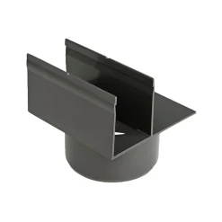 Discount Plastmo SLIMLINE LODRET UDLØB 13X13X13 CM.