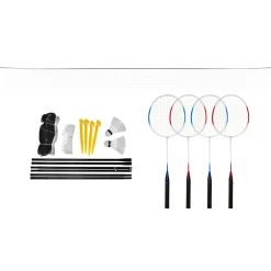 Sale Play>it BADMINTONSÆT - 4 SPILLERE HAVESPIL