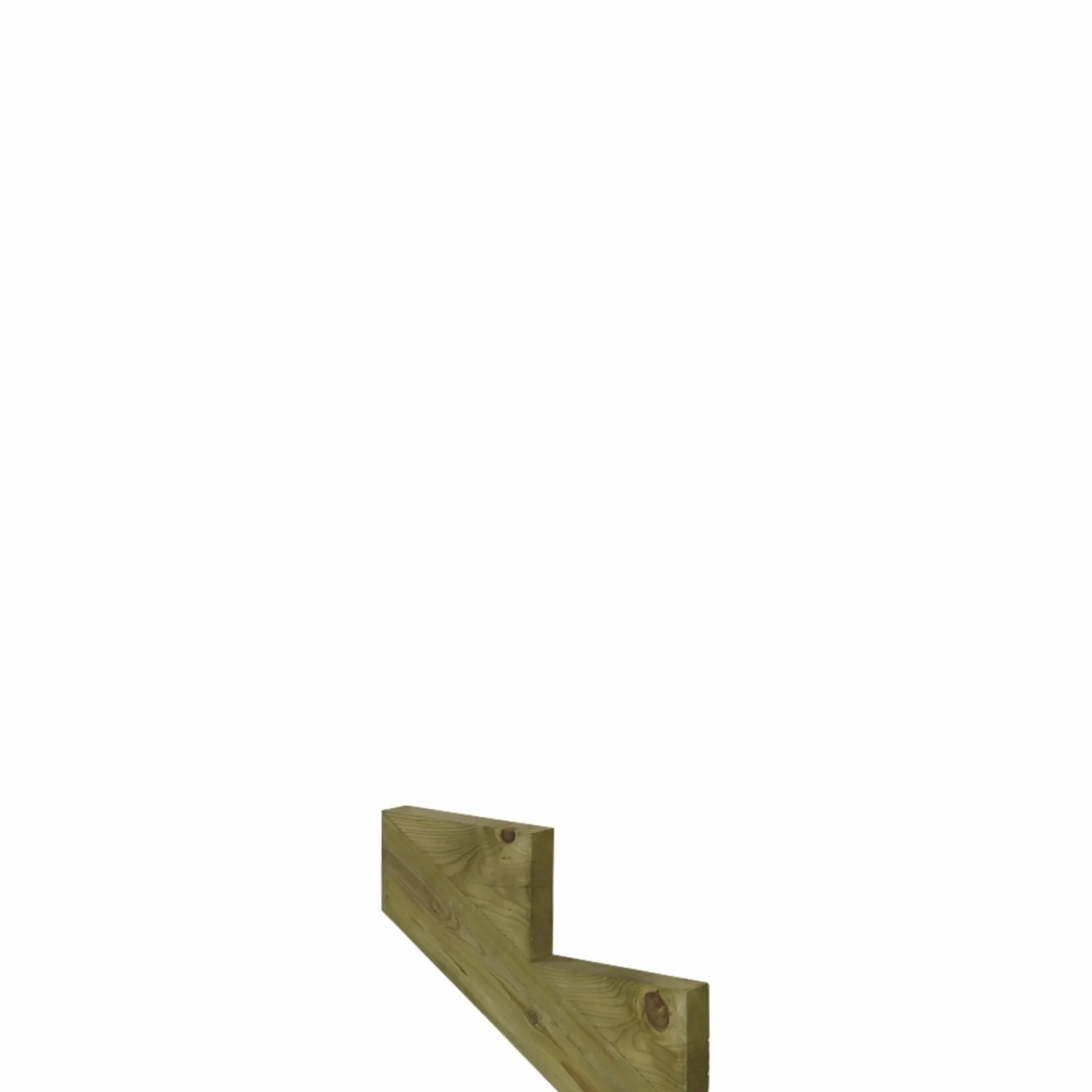 Plus 2 TRIN TERRASSETRAPPE 1200 X 370 MM