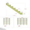 Hot Plus 7 TRIN TERRASSETRAPPE 1200 X 1220 MM