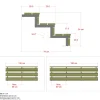 Clearance Plus 3 TRIN TERRASSETRAPPE 1200 X 540 MM
